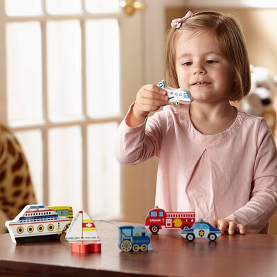 Melissa & Doug® Vehicles Chunky Puzzle