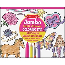 Melissa & Doug® Pink Jumbo Coloring Pad, Grades Toddler - 2