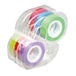 Lee Products Removable Highlighter Tape, 1/2"W x 720"L, Assorted Colors, Pack of 6 (LEE13888)