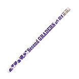 Musgrave 2nd Graders Are #1 Motivational Pencils, Pack of 12 (MUS2205D)