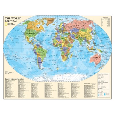 Political Series World Map