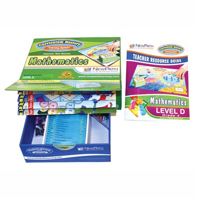 New Path Learning Mastering Math Skills Games Classpack, Grades 4 (NP-234001)