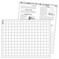 Trend® Graphing Grid (Small Squares) Wipe-Off® Chart - 17"X22"