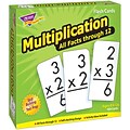 Multiplication 0-12 All Facts Skill Drill Flash Cards for Grades 3-8, 169 Pack (T-53203)