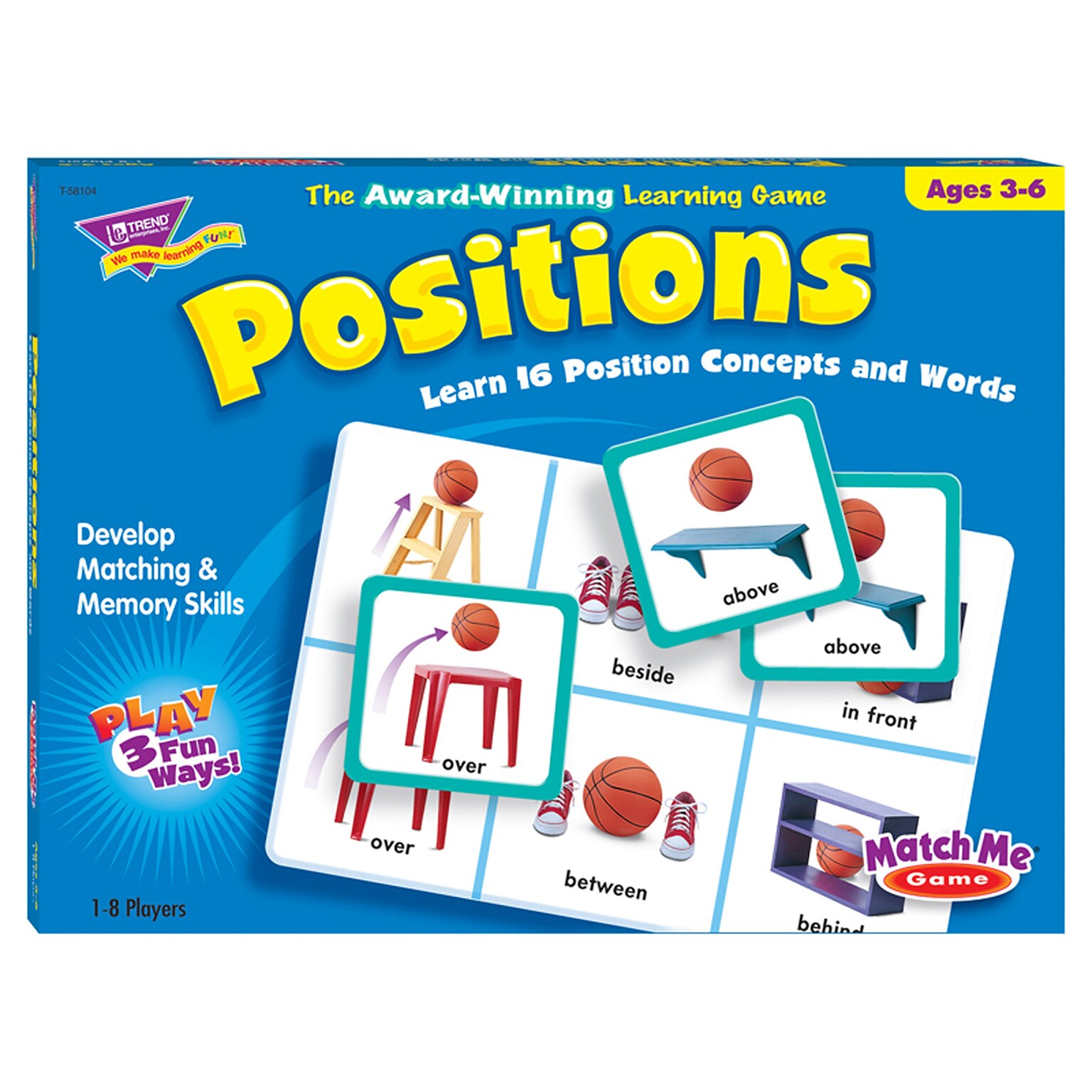 Trend® Match Me® Games, Positions