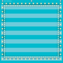 Teacher Created Resources 7 Pocket Pocket Chart, Light Blue Marquee (TCR20780)