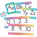 Teacher Created Resources Colorful Scribble Alphabet Line Bulletin Board, 14/Set (TCR3052)