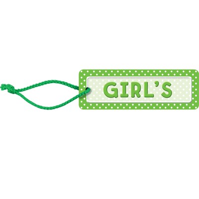 Teacher Created Resources Hall Passes, Polka Dots, Girls