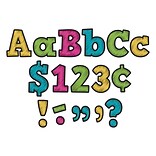 Teacher Created Resources Chalkboard Brights 4 Bold Block Multi-Themed Letters, 230/Pack