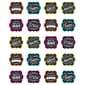 Teacher Created Resources Chalkboard Brights Stickers, Pack of 120 (TCR5618)