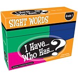 Teacher Created Resources I Have, Who Has Sight Words Game, Grade 1 (TCR7869)