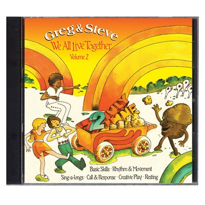 Youngheart Music Greg and Steve We All Live Together CD, Version 2, 2 EA/BD