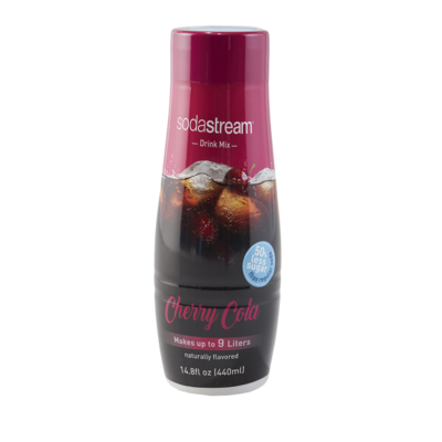 SodaStream Black Cherry Cola Sparkling Drink Mix, 440ml (1424228011)