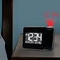 La Crosse Technology Projection Alarm Clock with Indoor Temperature and Humidity (616-1412)