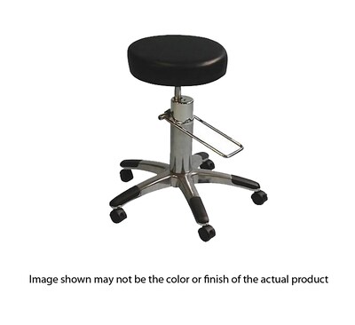 Brandt Hydraulic Surgeon Stool without Backrest, Slate (15511SLATEBLUE)