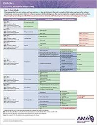 AMA ERC-ICD-10 Chronic Disease 2019, Diabetes | Obesity/Hypertension/Hyperlipidemia