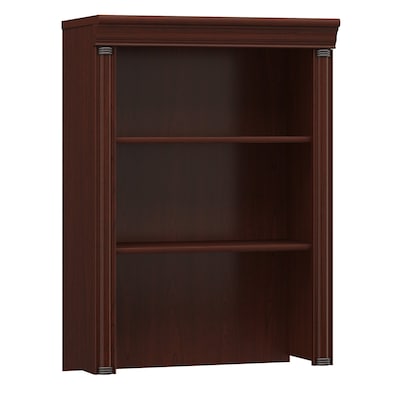 Bush Furniture Birmingham Hutch for Lateral File Cabinet, Harvest Cherry (EX26672-03)