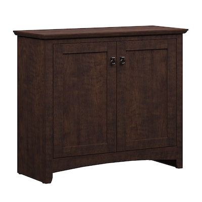 Bush Furniture Buena Vista 2-Door Low Storage, Madison Cherry