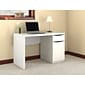Bush Furniture Montrese Computer Desk, Pure White (MY72117-03)