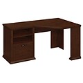 Bush Furniture Yorktown Corner Desk, Antique Cherry (WC40315-03)