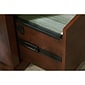 Bush Furniture Yorktown L Shaped Desk with Hutch and Lateral File Cabinet, Antique Cherry (YRK005ANC)