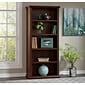 Bush Furniture 66.8" 5-Shelf Bookcase with Adjustable Shelves, Antique Cherry Wood (WC40366-03)