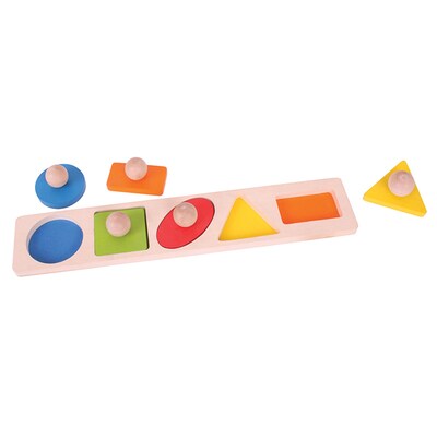 Bigjigs Toys Shape Matching Puzzle (BJTBB040)