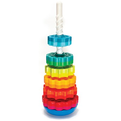 Fat Brain Toy, Spinagain, Assorted Colors, 8/pack (FBT110)