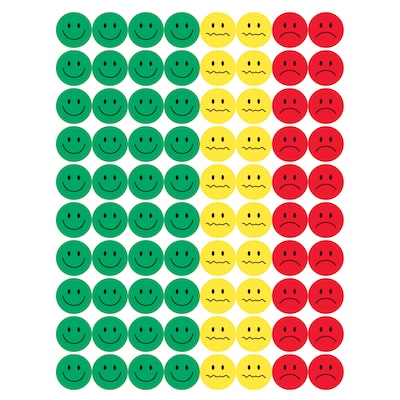 Teacher Created Resources Happy Faces Stickers