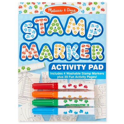 Stamp Marker Activity Pad - Blue