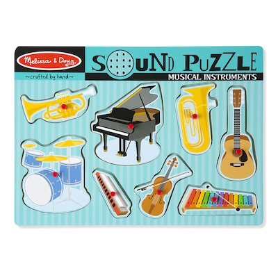 Melissa & Doug® Musical Instruments Sound Puzzle