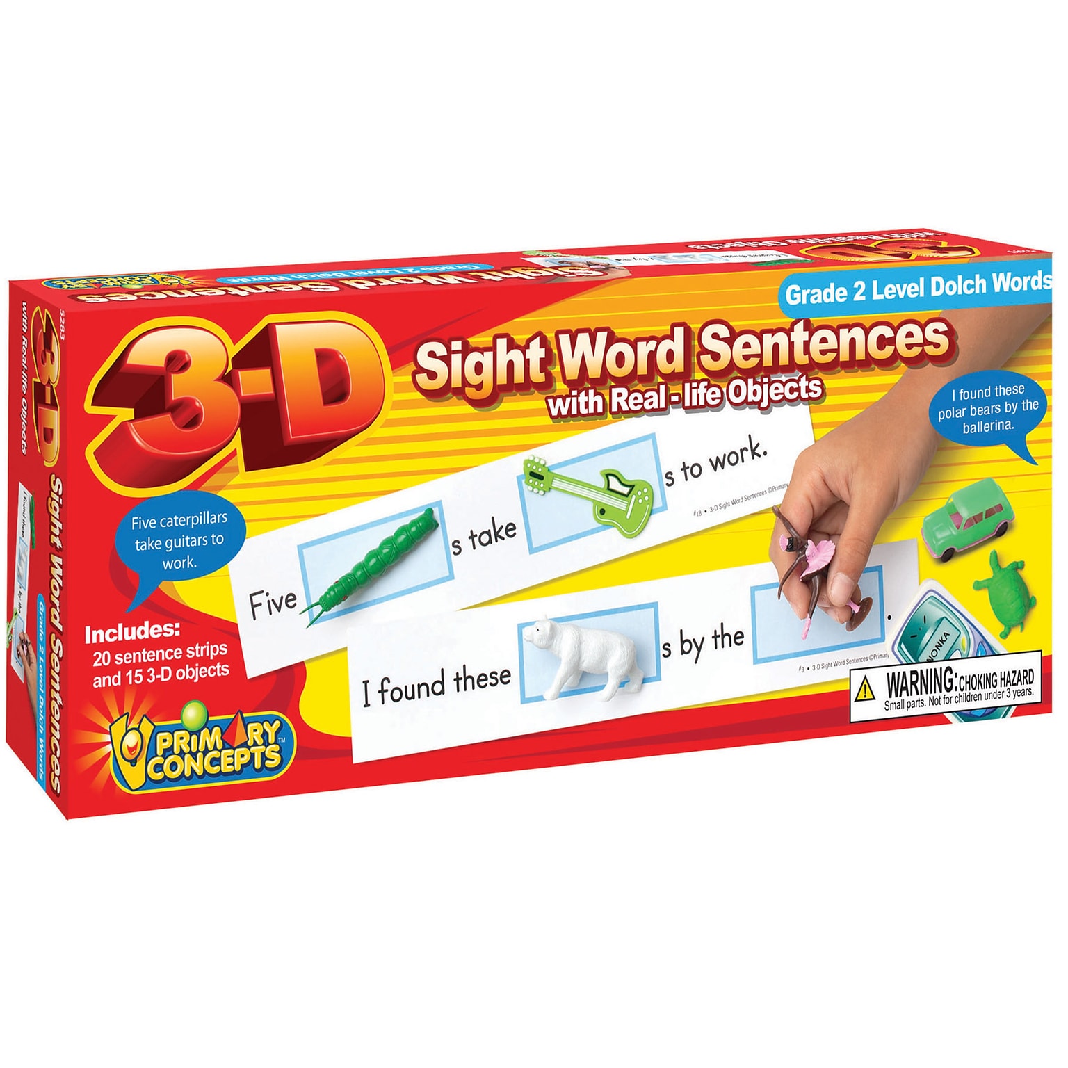 Primary Concepts 3-D Sight Word Sentences: Grade 2 (5283)