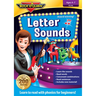 Rock N Learn® Letter Sounds DVD