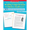 Week-by-Week Homework for Building Reading Comprehension & Fluency, Grades 2-3