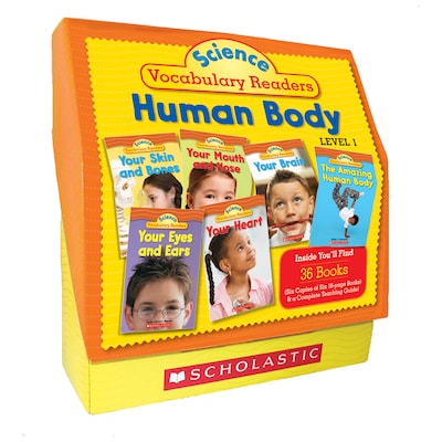 Scholastic 0545149185 Res. Vocabulary Readers Human Body