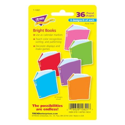 Trend® Mini Accents® Variety Packs, Bright Books