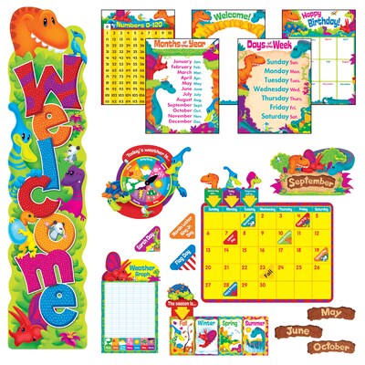 Trend Dino-Mite Pals® Everyday Room Décor Super Packs, 112/Set (T-51004)