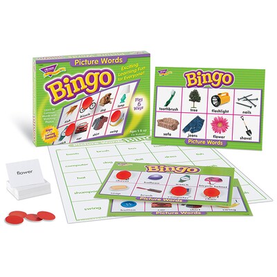 TREND enterprises, Inc. Picture Words Bingo Game (T-6063)