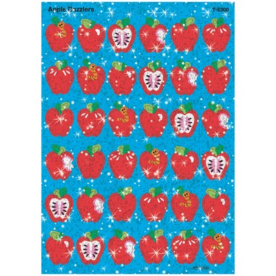 Trend Apple Dazzlers Sparkle Stickers, 72 CT (T-6300)
