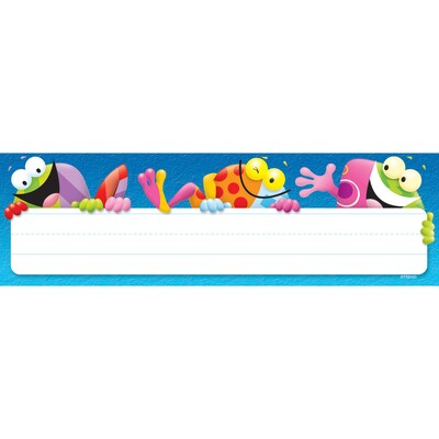 Trend® Desk Toppers® Name Plates, Frog-tastic!™