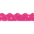 Trend Enterprises® Toddler - 6th Grade Terrific Trimmer, Solid Hot Pink Sparkle, 10/Pack