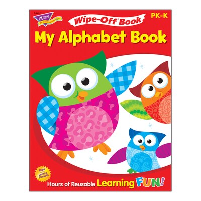 Trend® Wipe-Off® Book, My Alphabet Book