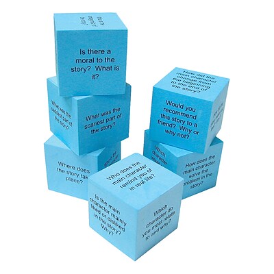 Teacher Created Resources Foam Reading Comprehension Cubes, Grades K - 3