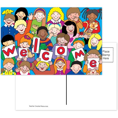 Kids Welcome Postcards