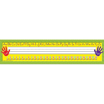 Right/Left Alphabet Super Jumbo Name Plates