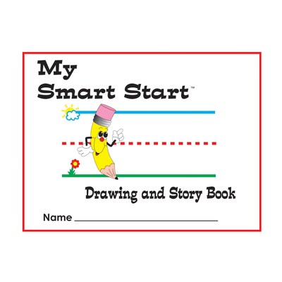 Teacher Created Resources Grades K, 1 Drawing/Story Book, Printed, Letter 8.50" x 11", White Paper, 1Each