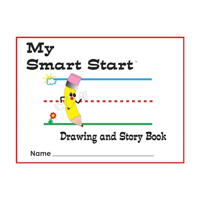 Teacher Created Resources Grades K, 1 Drawing/Story Book, Printed, Letter 8.50" x 11", White Paper, 1Each