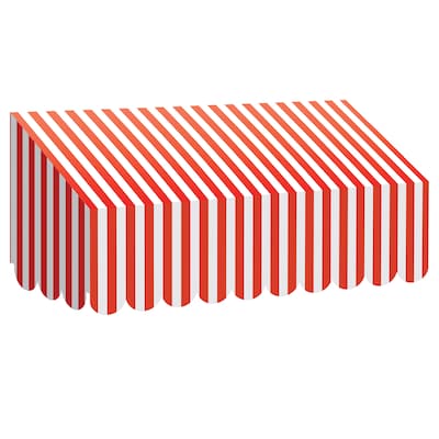 Teacher Created Resources Red & White Stripes Awning (TCR77165)