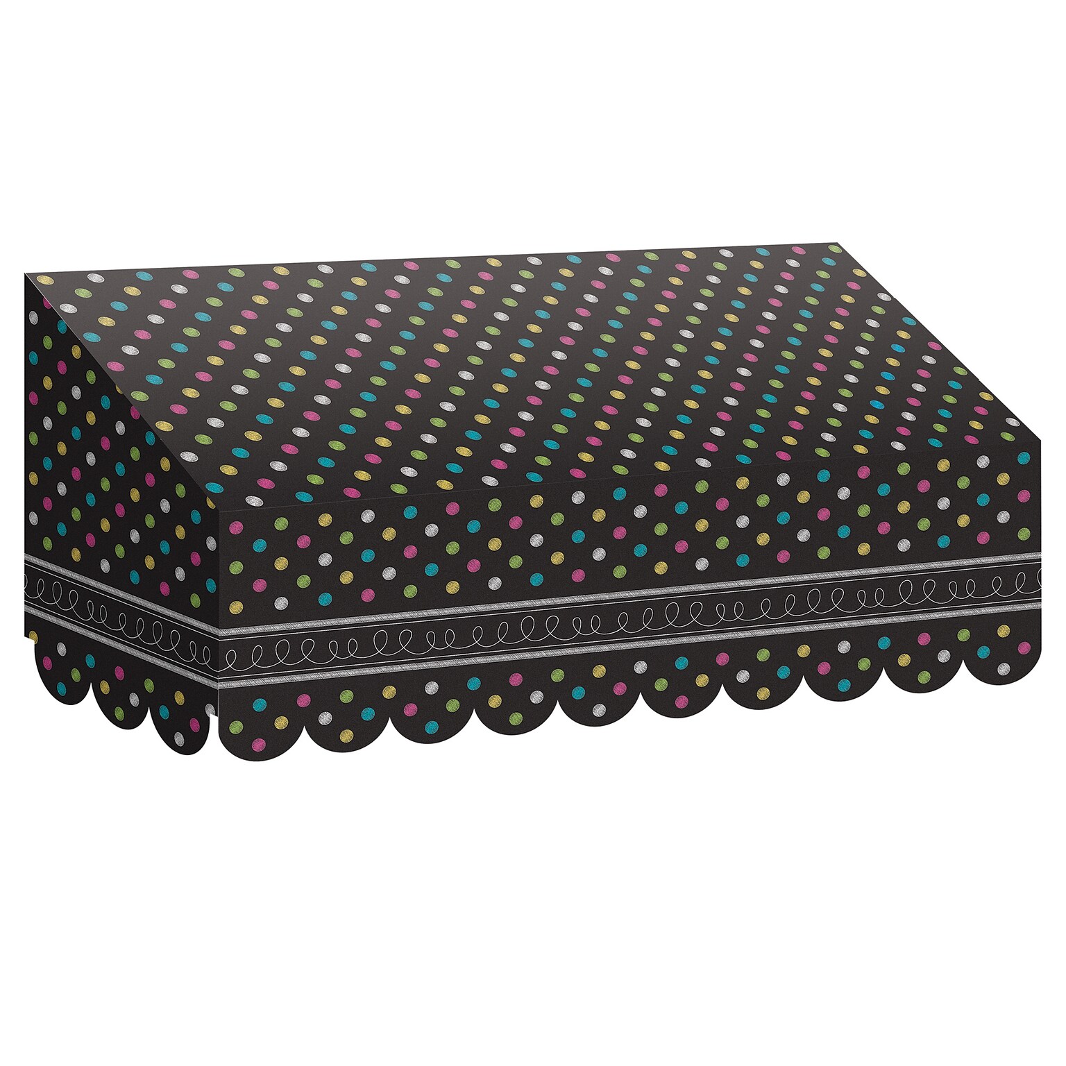Teacher Created Resources Chalkboard Brights Awning (TCR77184)