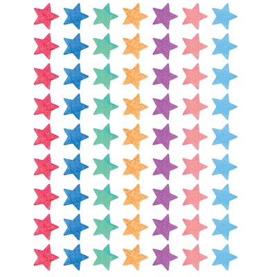 Teacher Created Resources® Watercolor Star Mini Stickers, Pack of 378 (TCR8897)